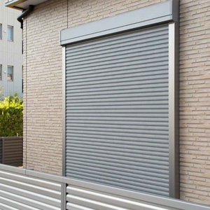 Puertas enrollables de acero galvanizado Industrial, venta al por mayor, motorizadas automáticas, resistentes, para puerta de garaje