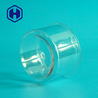 Mini boîtes de conserve en plastique transparent PET de 100 ml 3,5 g étanches sans BPA à ouverture facile pour herbes sèches, aliments en conserve pour collations
