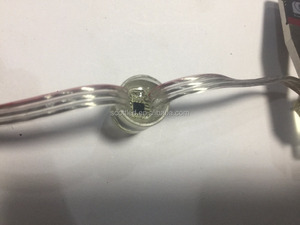 Nieuwe programmeerbare 16mm TM1814 adresseerbare RGBW full color pixel led-verlichting DC5V IP68 slimme 50 nodes per <span class=keywords><strong>string</strong></span> - Product Image 5