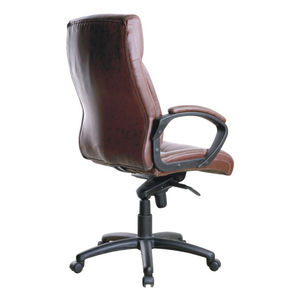 Chaise de bureau de directeur tournant de patron à dossier haut Offre Spéciale chaise de bureau de direction en cuir - Product Image 4