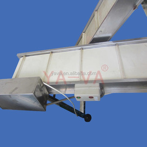 45 Derece Ayarlanabilir Tilt Malzeme Taşıma Için Bant Konveyör/Eğim Kemer Konveyör - Product Image 5