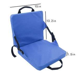 Portable Foldable Outdoor Stadium Seat Cushion with 4cm Thick Padding for <strong>Bench</strong> and Chair - Product Image 6