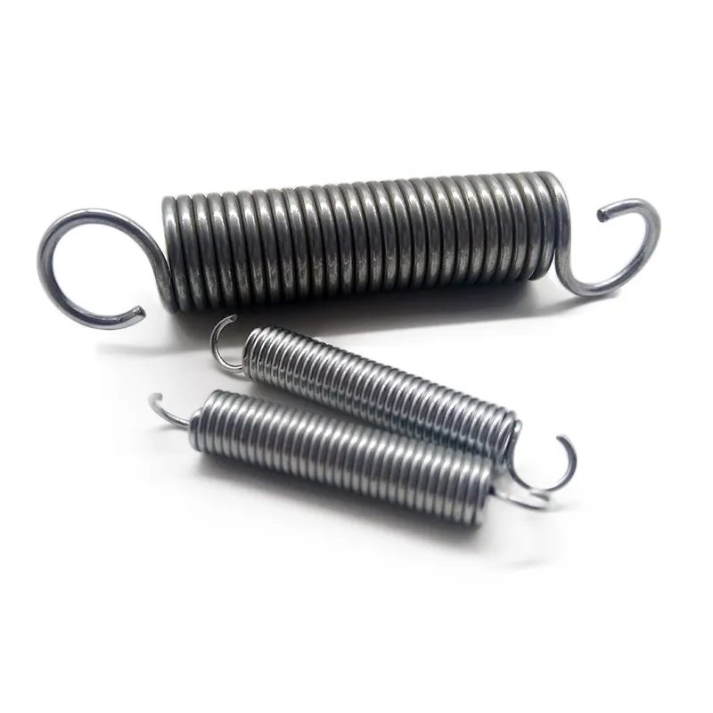 Custom Carbon Steel High Elastic One Loop Tension Drag Spring With Another Side Of Conical