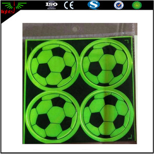 Maßgeschneiderte wasserdichte glow in <span class=keywords><strong>the</strong></span> dark emoji decor aufkleber für kinder und bike scary reflektierende aufkleber - Product Image 4