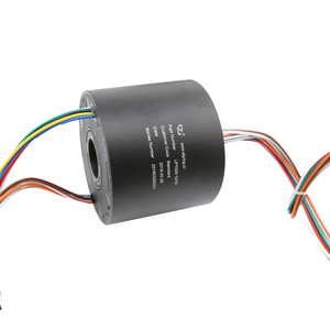 Door Gat <span class=keywords><strong>Slip</strong></span> <span class=keywords><strong>Ring</strong></span> 12 Circuits 10A Gat Diameter 24.5 Mm, Kostbare Metalen Contact - Product Image 3