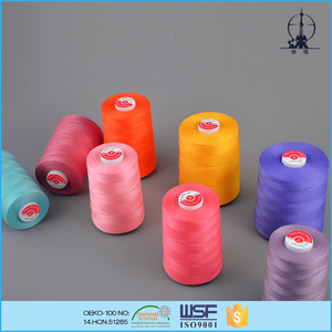 Cao Sức Mạnh 28S/2 40tex 80 Vé Polyester May Chủ Đề Cho Quần Jean Nhuộm Mô Hình Cho Quần Áo May Cổ Phiếu Rất Nhiều Spun Chất Liệu - Product Image 5