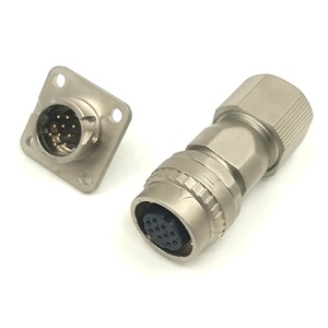 Impermeabile IP67 Encoder Connettore 10Pin A Baionetta In Metallo Dritto Ansa Angolo DDK CM10-SP10S-S Connettore