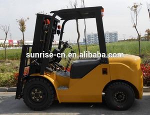 Carretilla elevadora Daewoo, motor ISUZU japonés, precio de fábrica
