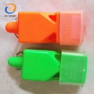 ライフガード用最強ピーピーホイッスル、サッカー審判用ランヤード付き - Product Image 3