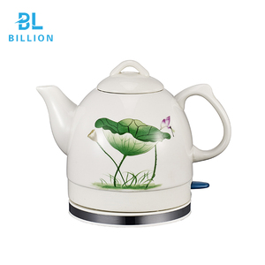 1.7l Chinese Ceramic Tea <strong>Kettle</strong> <strong>Enameled</strong> Steel <strong>Electric</strong> <strong>Kettle</strong> factory for wholesale hervidor electrico