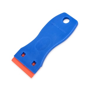 Grattoir à lame de rasoir en plastique à poignée antidérapante, pour le nettoyage des <span class=keywords><strong>verre</strong></span>, nouvel autocollant été - Product Image 2
