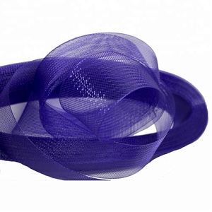 फ्लैट मोटी और कठिन गुणवत्ता <span class=keywords><strong>crinoline</strong></span> पॉलिएस्टर बाल चोटी - Product Image 3