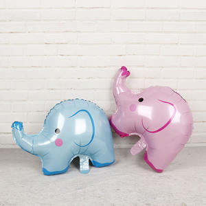Palloncini Foil a forma di elefante simpatici <span class=keywords><strong>animali</strong></span> di elefante <span class=keywords><strong>buon</strong></span> <span class=keywords><strong>compleanno</strong></span> palloncini per Baby Shower decorazioni per feste per giocattoli per bambini - Product Image 2