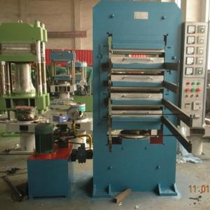 Yeni otomatik kauçuk Mat basın makinesi/kauçuk karolar açık oyun alanı yapma makinesi kauçuk kiremit sertleştirme pres makinesi - Product Image 6