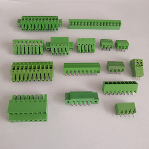 3.81Mm Pitch Messing Pluggable Klemmenblok 2P 4P 6P 8P 10P 12P 16P 18P 22P 23P 24P Schroef Terminal Block - Product Image 4