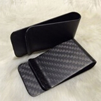 Monocarbon Serin Kalite % 100% Gerçek Karbon Fiber Para Klip Renkli Karbon Fiber Para Klipleri