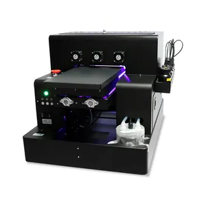 Cheapest automatic uv printer a4 for wood, bottle, glass,cylinder, plastic,pvc printing on hot sale