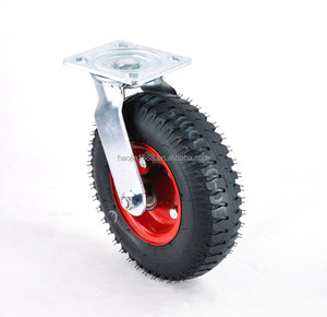 Quelle Werks produkte 2.50-4 Schwenk gummi Pneumatisches Reifen rollen rad - Product Image 3