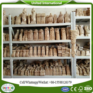 Muebles apliques De Madera tallada a mano de madera artesanía - Product Image 4