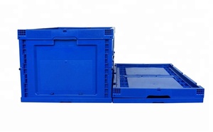 Tham Gia Phổ Biến Có Thể Gập Lại Hộp Nhựa Giá Rẻ GẤP LƯỚI Giỏ Di Chuyển Hộp - Product Image 5