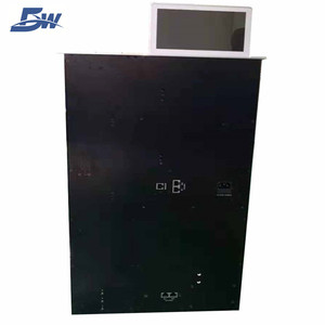BW-LU22มอเตอร์ไฟฟ้าตารางลิฟท์/รีโมทคอนโทรล LCD Monitor Lift สำหรับโต๊ะประชุม - Product Image 5