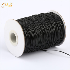 Waxed Thread <span class=keywords><strong>Cord</strong></span> String <span class=keywords><strong>Strap</strong></span> für DIY Luxus Schmuck herstellung für Halskette Armband Taschen Kleidungs stücke Schuhe - Product Image 2