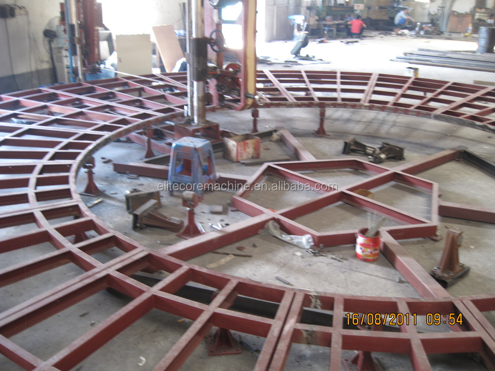 Automatique circulaire Machine de découpe de mousse / contrôlé par ordinateur de coupe circulaire Machine à mousse