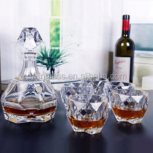 Hot Bán 7Pcs Loạt Các Pha Lê Rượu Vang Decanter Set Cao Cấp Whiskey Glass Decanter - Product Image 3