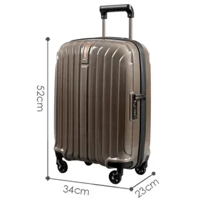 Factory hot sale light weight carbon fiber suitcase for travel