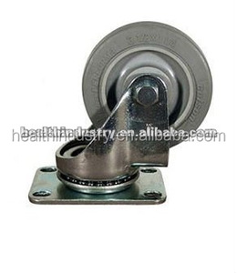 Colson 4&quot;x-1/4&quot; Hi-tech <strong>Performa</strong> Swivel Grey Casters