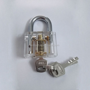 डिस्क प्रकार ताला अभ्यास प्रशिक्षण ताला पारदर्शी कटअवे के अंदर देखने ताला लेने उपकरण - Product Image 3