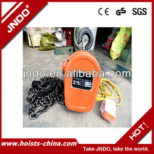 Polipasto de cadena eléctrico pequeño tipo <span class=keywords><strong>DHS</strong></span>, 1ton