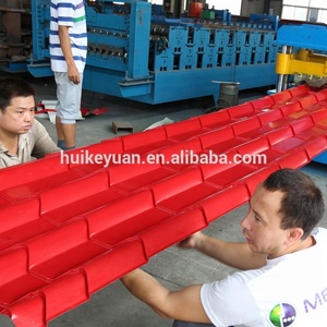전체 자동 금속 알루미늄 아연 GI / Aluzinc 패널 루핑 <span class=keywords><strong>Step</strong></span> 타일 롤 Forming 만들기 기계 - Product Image 2