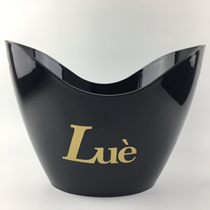 8L siyah votka buz kovası şampanya şişesi soğutucu - Product Image 1