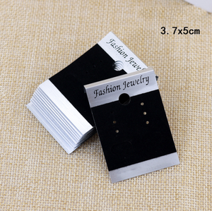 PVC Flanell Ohrringe Ohr stecker Display Karte <span class=keywords><strong>Paket</strong></span> für Schmuck - Product Image 3