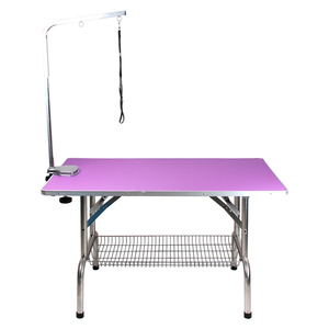 Prezzo di fabbrica personalizzato Multi-colore pieghevole cane toelettatura tavolo in acciaio inox per la cura degli animali domestici essenziale - Product Image 4