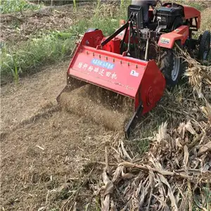 Máquina de corte y recolección de cultivos de Tractor, precio más bajo, cosechadora de tallos de maíz en campo, como máquina de ensilaje