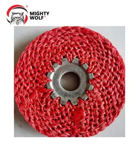 Sisal Buffing Wheel Polishing fiberglass grinding Disc Grinding wheel for stainless steel