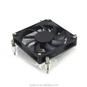 2017 SU-T200 Socket Intel dissipatore di calore In Alluminio 80mm Ventola CPU cooler Ventola Al Dettaglio