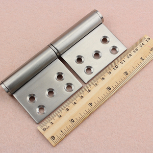 Brandwerende Flush Deur Scharnier Rvs 304 Vlag Type Brandgang Metalen Houten Deur Platte Scharnier
