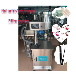 High quality moveable type stainless steel small volume viscosity nail polish filling machine