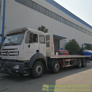 Yeni tasarım ağır 9 metre çekme kamyon düz yatak slayt kurtarma platformu wrecker tilt tepsi - Product Image 3