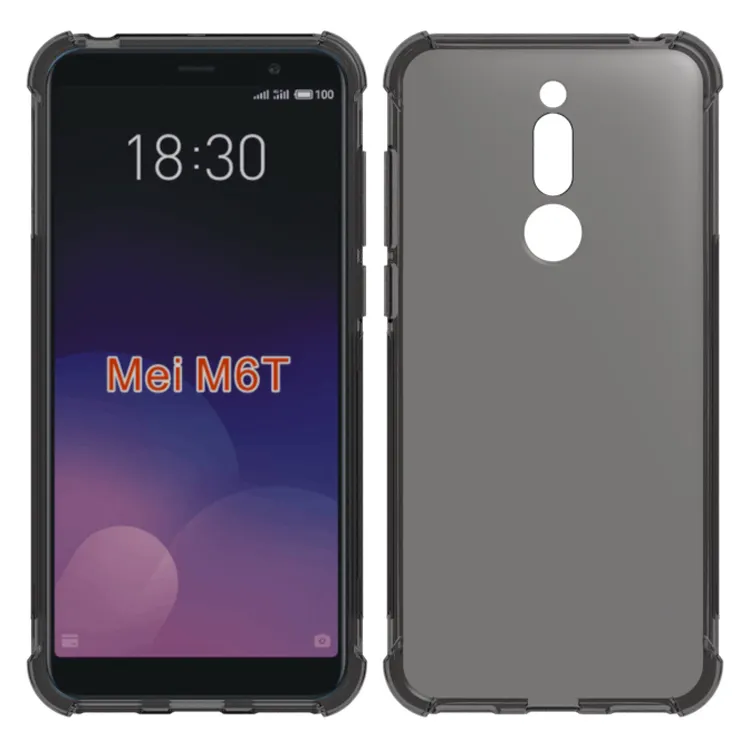 corner protective shockproof tpu case for Meizu M6T soft back cover
