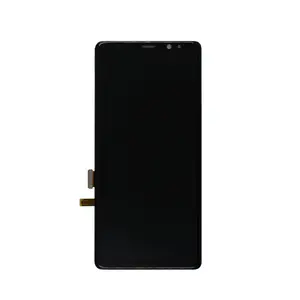 AMOLED สำหรับ Samsung Galaxy Note 8 LCD SM-N950หน้าจอสัมผัสดิจิไทเซอร์พร้อมกรอบ N950F N950U, LCD สำหรับ SAMSUNG NOTE 8