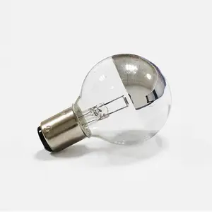 halogen bulb 24v 25w shadowless lamp shanghai lamp factory no.3 half in clear