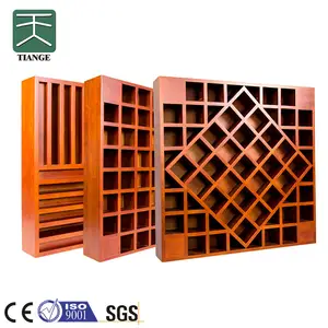 TianGe Studio/Cinema Wood Acoustic Panel Sound Reflective Materials Acoustic Diffuser For Bass Trap