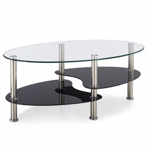 Sample Design Tempered <strong>Glass</strong> <strong>Side</strong> <strong>Table</strong> Office <strong>Table</strong> Sofa Small <strong>Table</strong> for Sale - Product Image 2