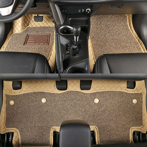Haute qualité <span class=keywords><strong>prix</strong></span> d'usine luxe en cuir diamant tapis de voiture personnalisé imperméable anti-dérapant 9d 7d tapis de sol de voiture - Product Image 4