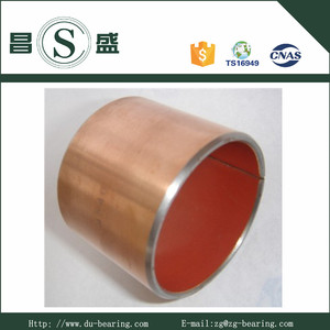 محامل زحليقة ذات شفة من مركب <span class=keywords><strong>DU</strong></span> شجيرات خالية من الصيانة DP4 بدون زيت - Product Image 2