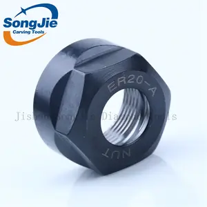 ER collet clamping nut for collet chuck holders